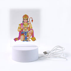 3D Lord Hanuman Frame lamp