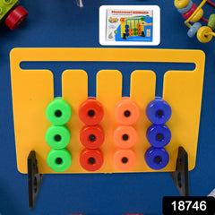 Montessori Slide Puzzles Toys For Kids (36 Challenges 1 Set)